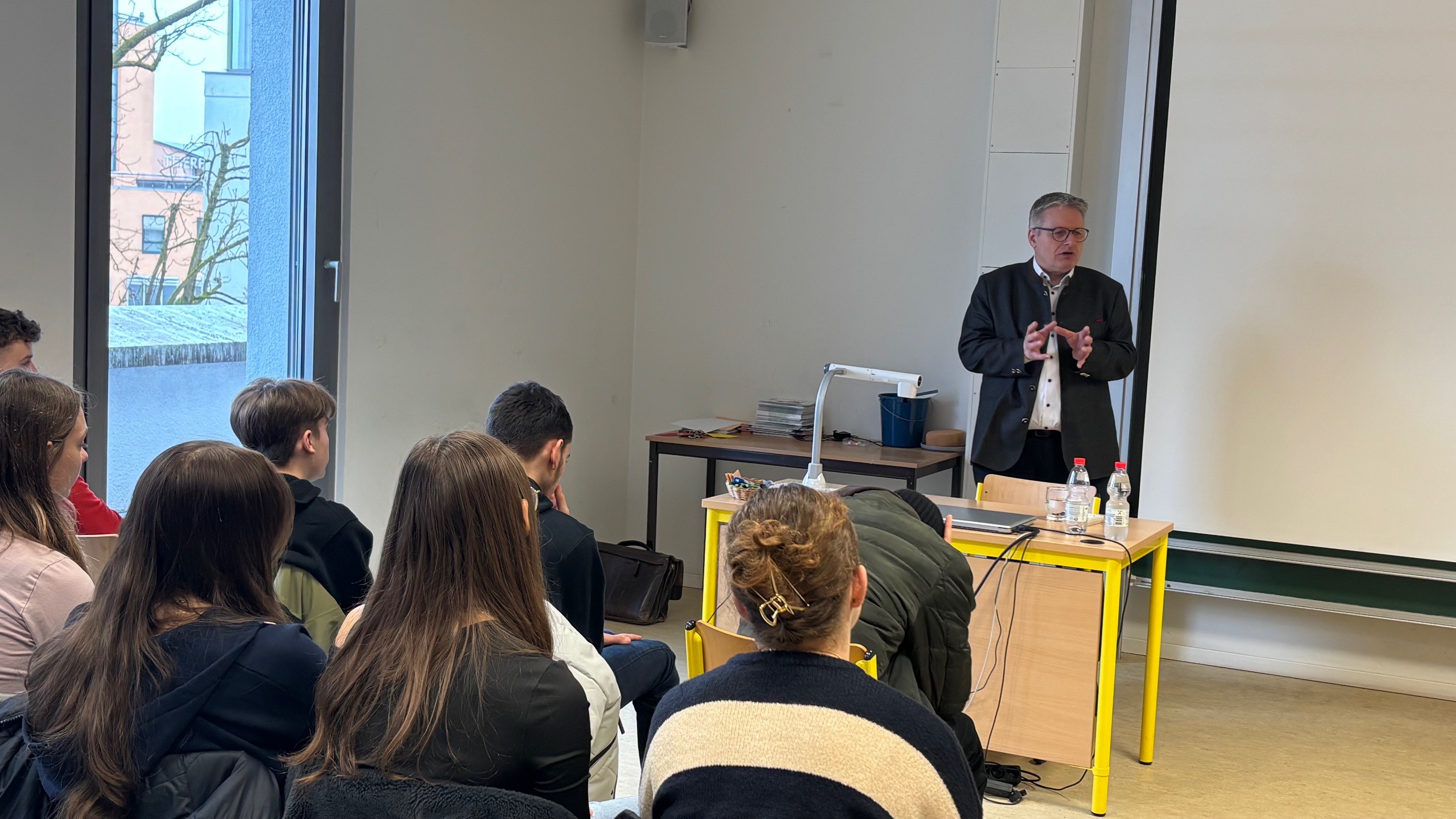 Herr Zellmeier Unterrichtsstunde